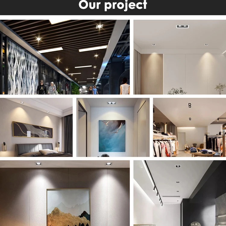 Super Bright Simple Modern Household Dimmable 30w 60w 90w Led Downlight Ceiling Led Spotlight