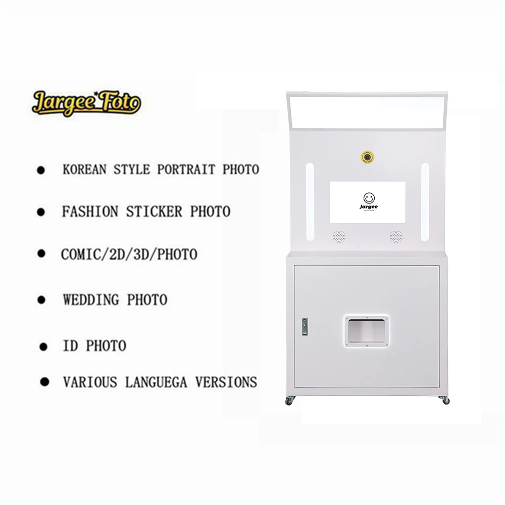 Mobile Photo Studio With Printer, Coin Type Selfie Camera, Popular Korean Moneymaking Camera In Photo Studio