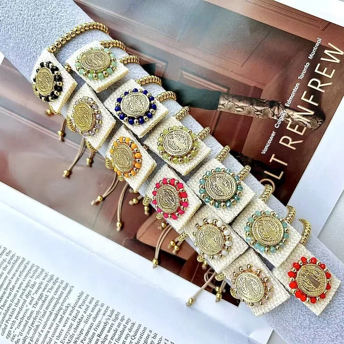 CH-LHB0384 Trendy Miyuki Seed Adjustable Religion Bracelets Seed Bead Bracelet Cheap Wholesale Color Beads Bracelet Adjustable
