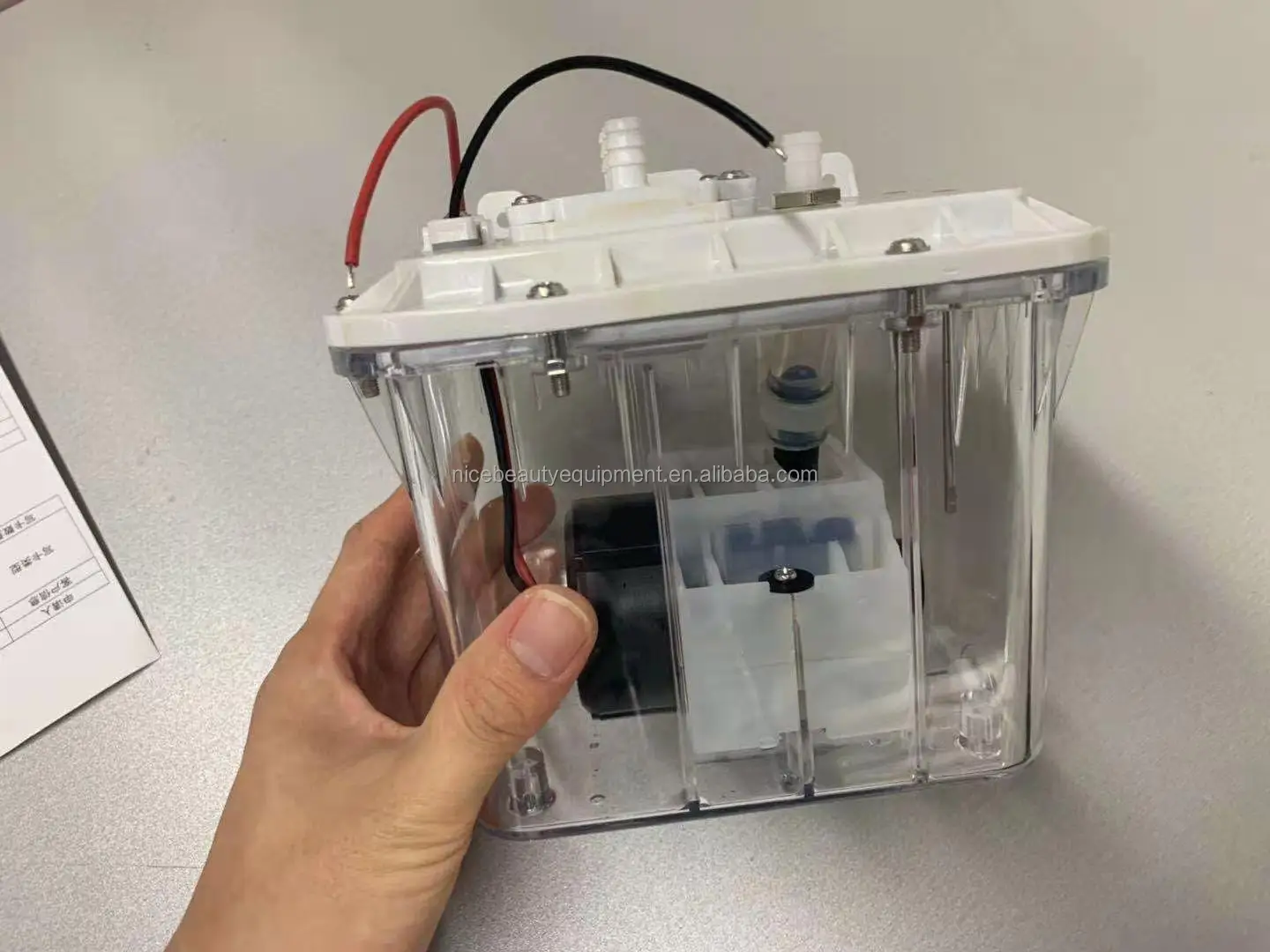 water tank with water pump