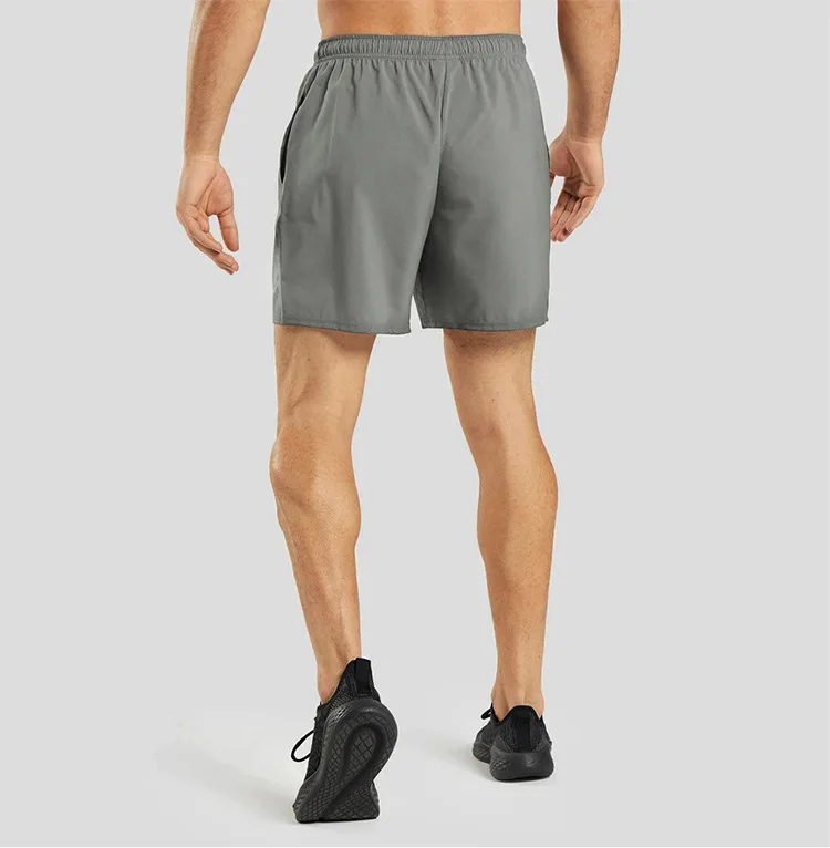 Simple Solid Gym Running Body building Fitness Mens Shorts