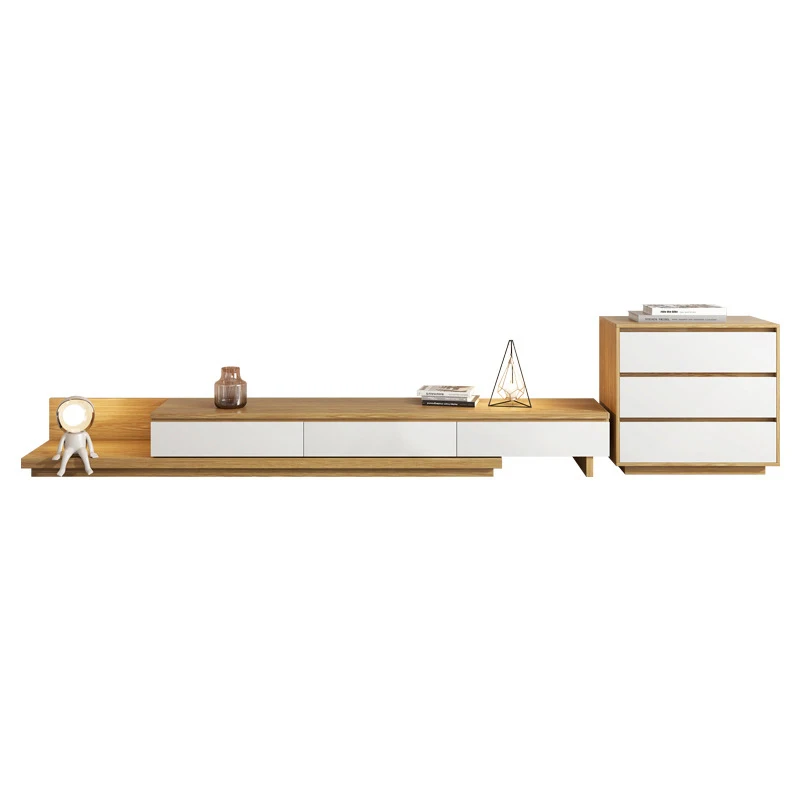 Gmart Bedroom Living Room Furniture Recycled Antique High Gloss White Walnut Mirror Chest Of Drawers Wooden