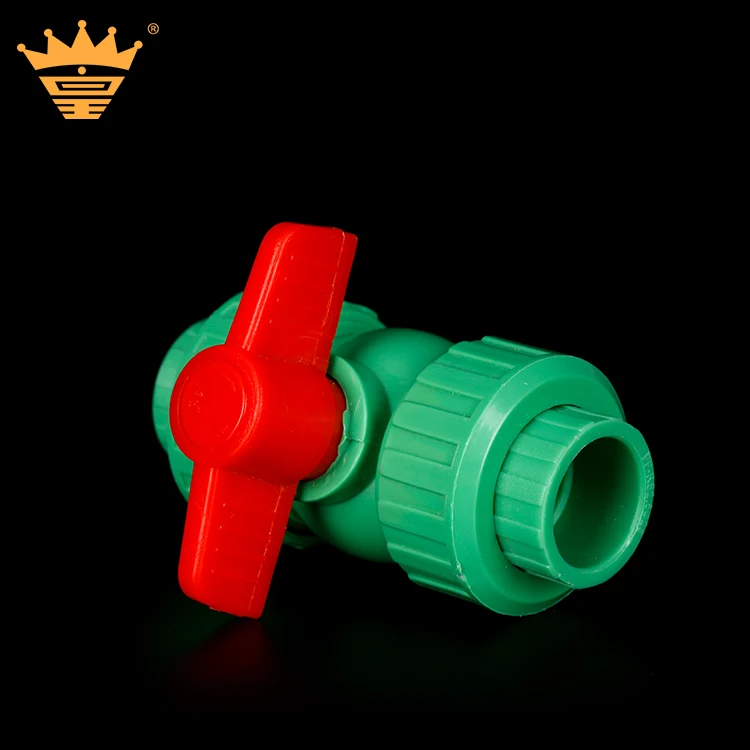 Ball Stop Cock Valve Plumbing Material Fitting Plastic Single/True Union Ball Valve 2 Inch Dn40  Ppr Ball
