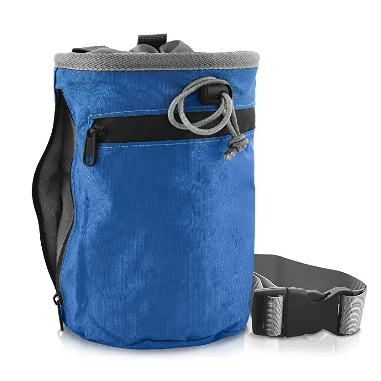 Оптовая продажа, Спортивная нейлоновая сумка для скалолазания с мелом, индивидуальный логотип для детей и взрослых с застежкой-шнурком