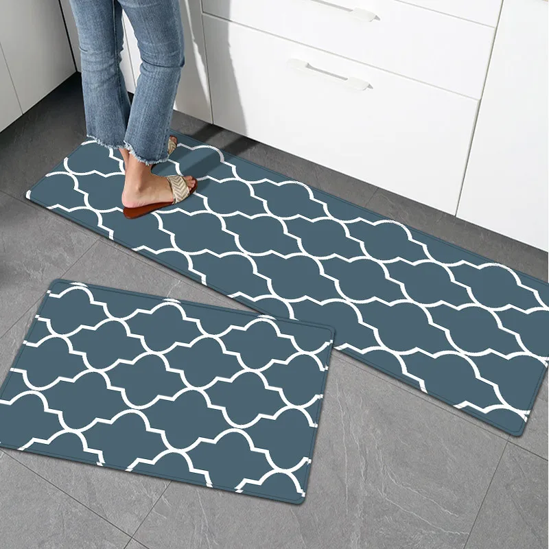 Kitchen Mat Kitchen Carpet Factory Direct Sales Custom Printed Design Soft Pvc Waterproof Anti-fatigue Floor Mat