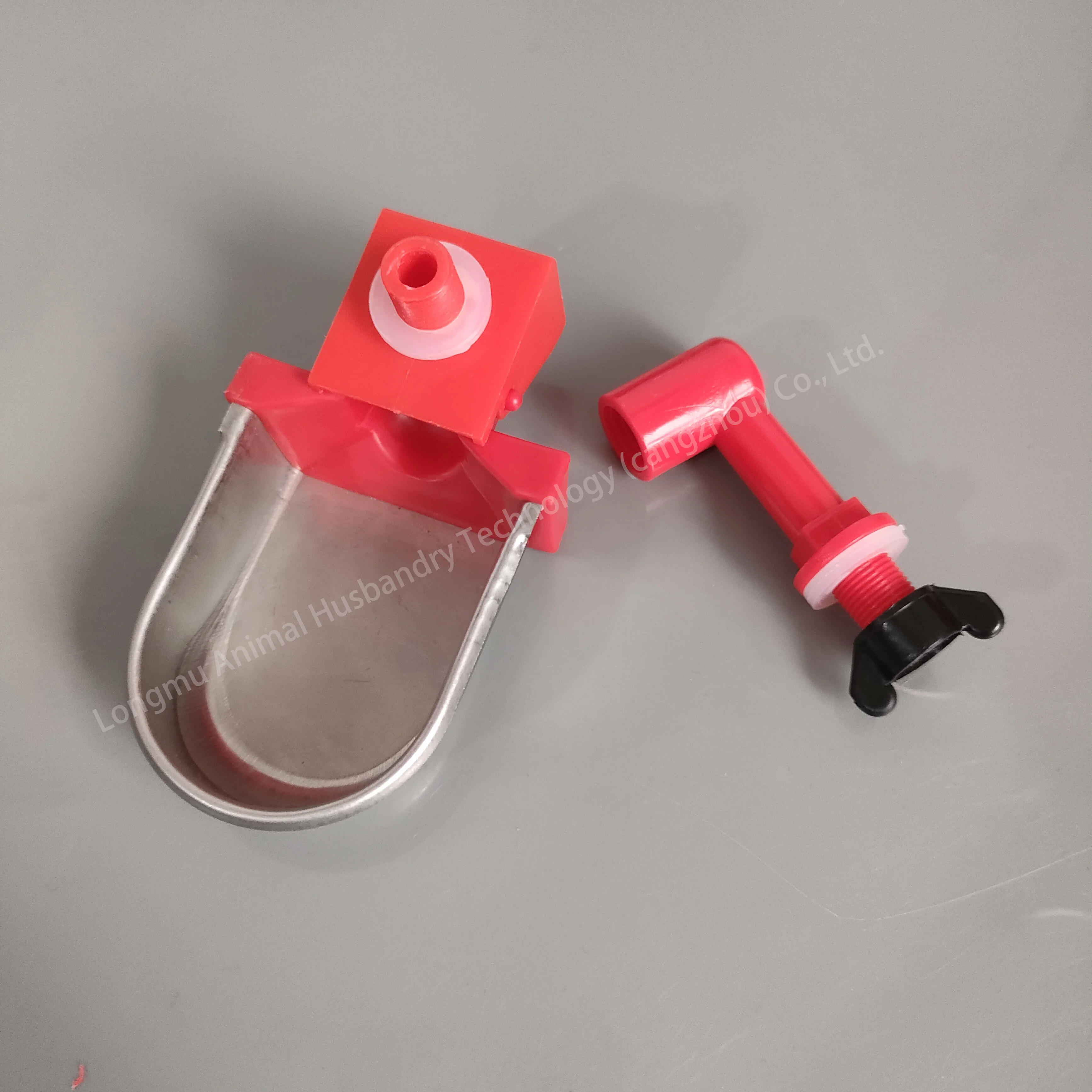 DIY Drinker Metal Cups KIT for Small Animals Automatic Plastic Poultry Pigeon Water Drinker Bowl LM-120