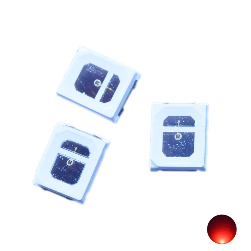 2835 SMD High Power LED Red Color 0.2W With Epistar Chip