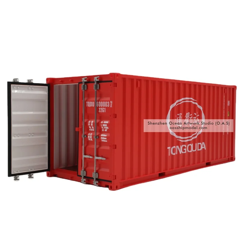 O.A.S Container Model Factory Customized Scale1:20 Plastic Crafts Shipping Boxes  TONGHENGH Container Model