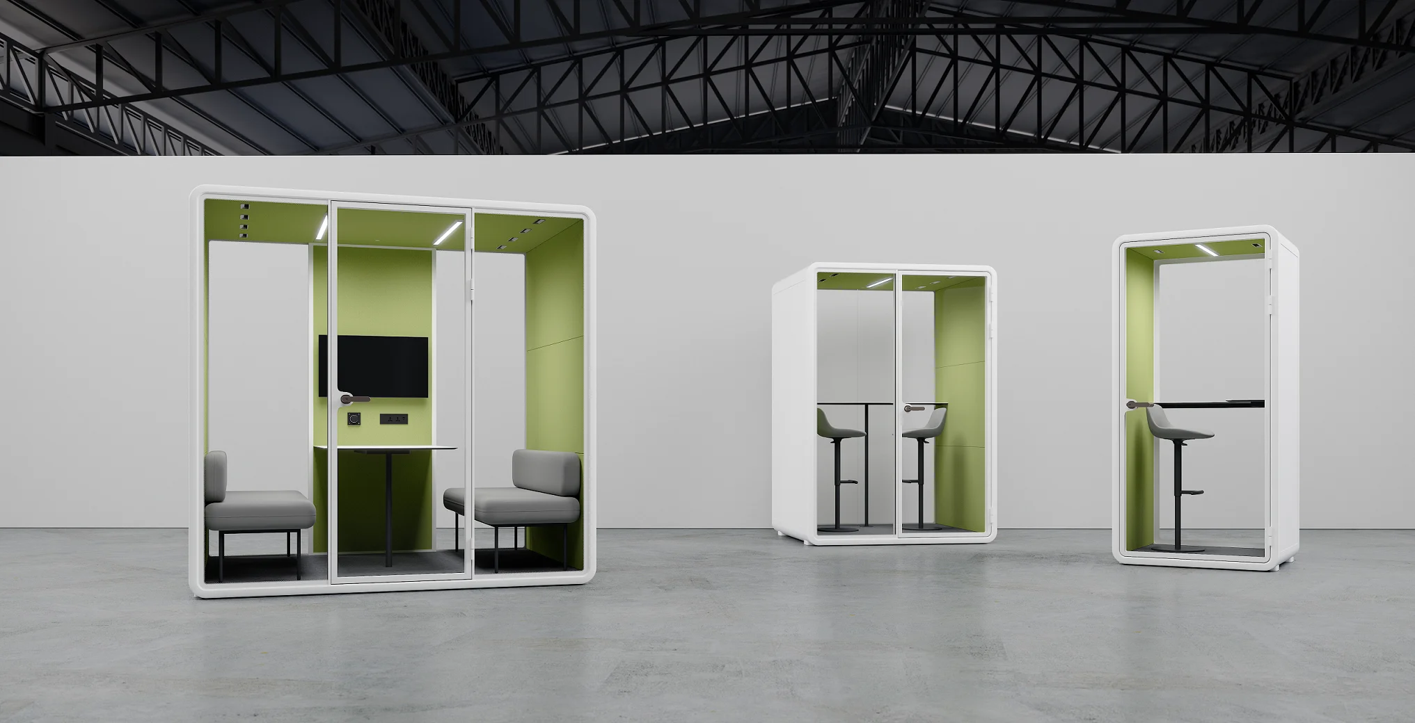 Private Meeting soundproof Office Booth Acoustic Office Pod Eco-friendly Soundproofing Booth for meeting with Best Standard Tem