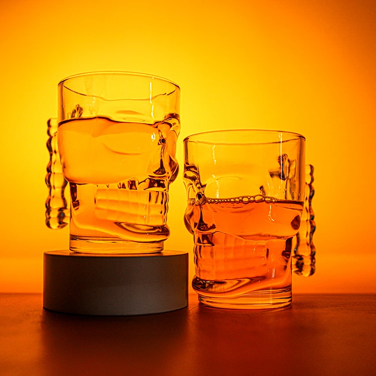 glass Blinkmax coffee cup with handle custom made beer mug  custom printed beer glasses novelty  glass giant beer