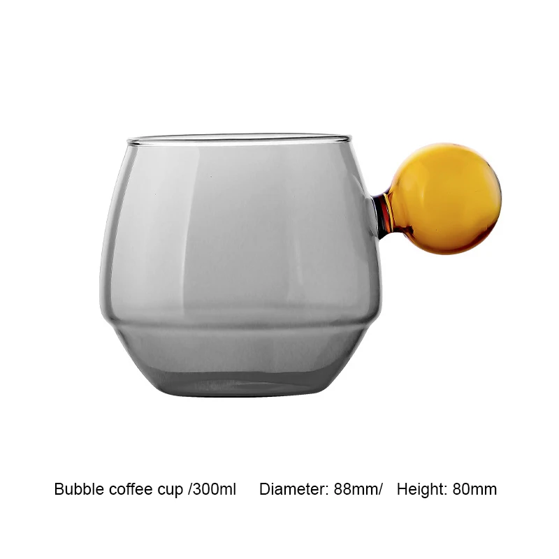 Designer niche high-looking light luxury latte coffee cup and saucer set high-end exquisite British afternoon tea tea set