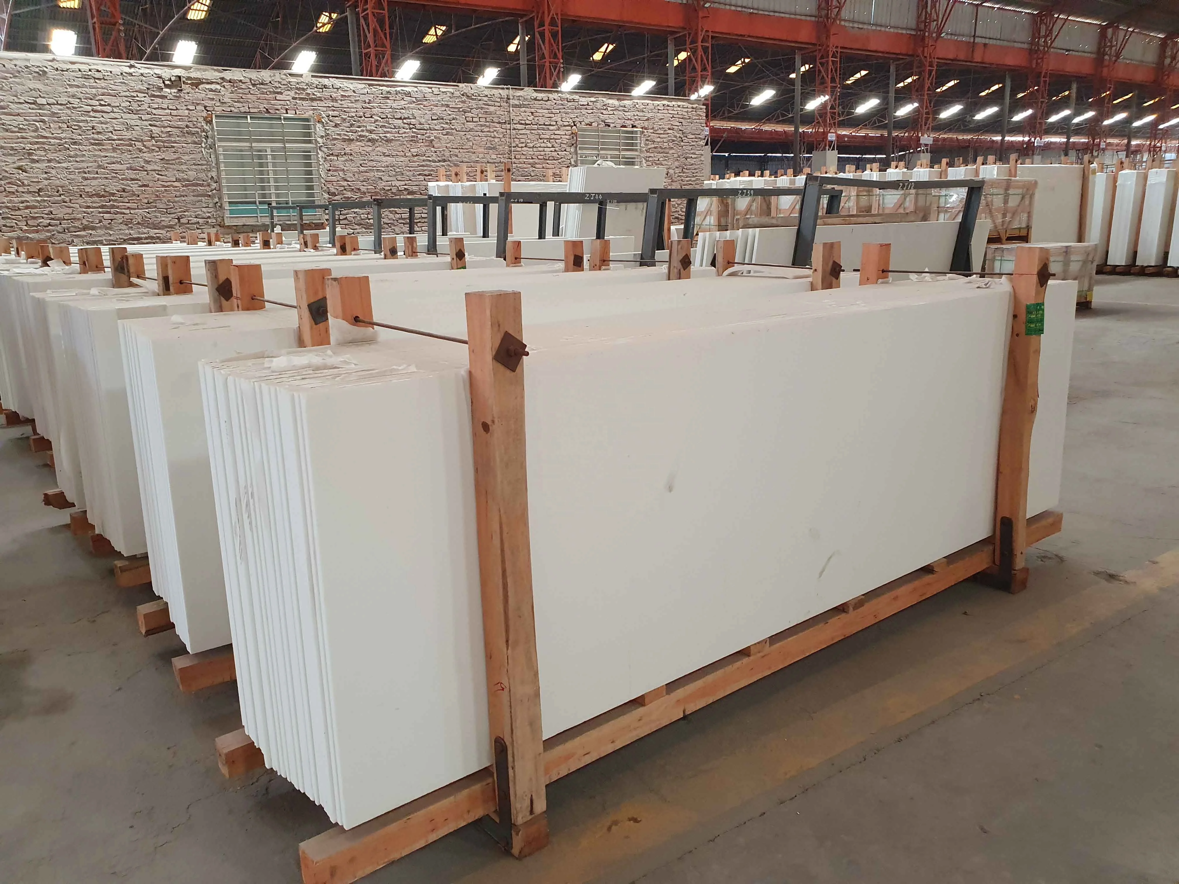BOTON STONE Nano Artificial Stone Glass Marble White Nano Marble for Staircase