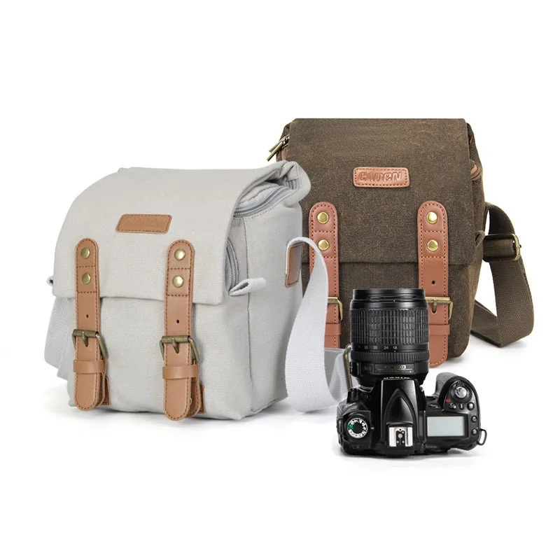 High quality professional bag camera waterproof travel camera canvas backpack for man durable bag