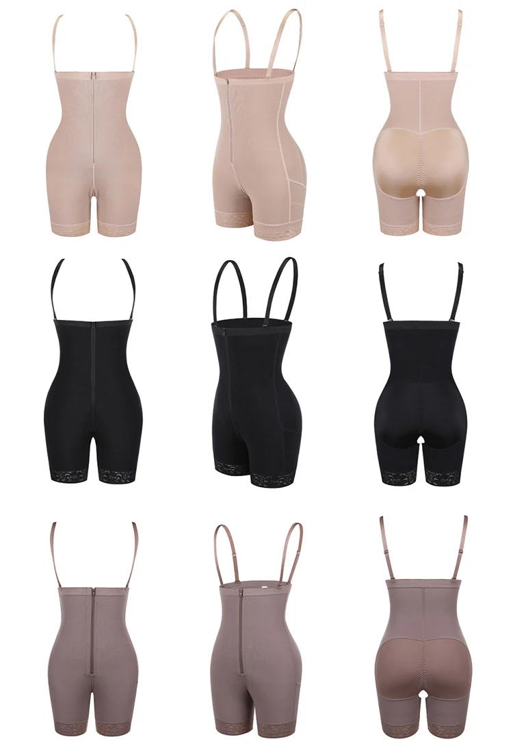 Women Slimming High Waist Lace Tummy Control Butt Lifter Enhance Shapewear Body Shaper