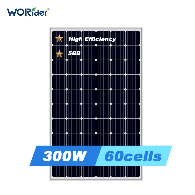 German warehouse 300w 550w 700w solar panel cells 182mm monocrystalline 300 watt solar panel energy system