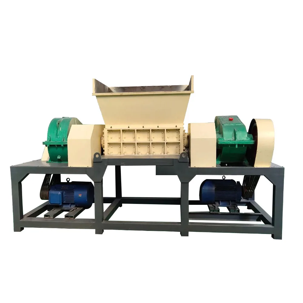 Factory Prices Machine Metal Mobile Micro Double Shaft Shredder