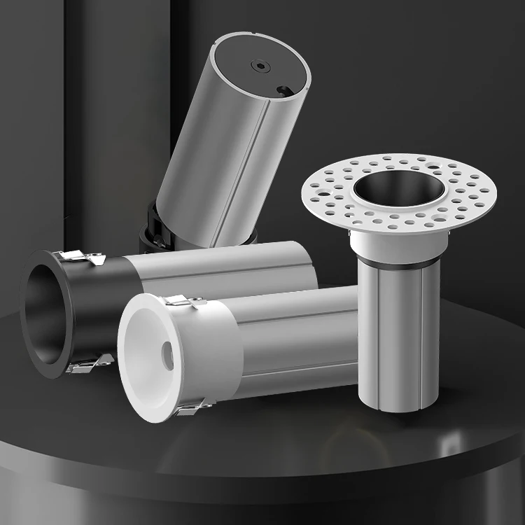 Allway Customize Aluminum Housing Indoor Hotel Project Recessed Mounted Led Downlight Fixture SKD Housing