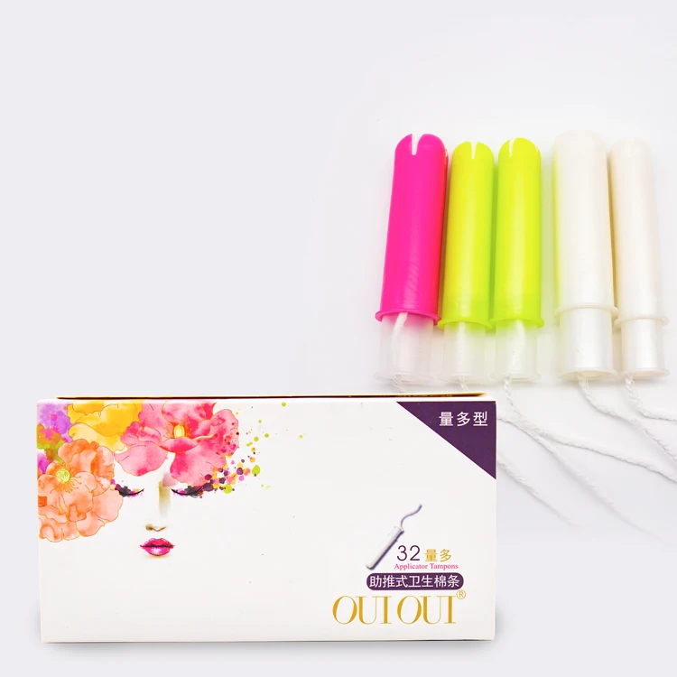 Leakage Proof safe women applicator tampon disposable period use tampons