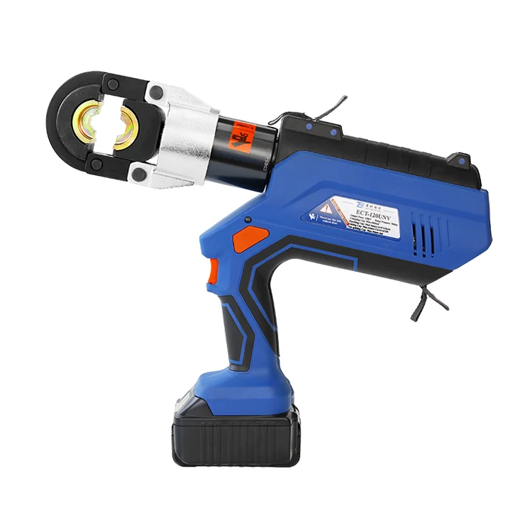 ECT-120UNV 400mm2 12T Multifunctional Crimping Cutting Punching Battery Operated  Electric Hydraulic Tool