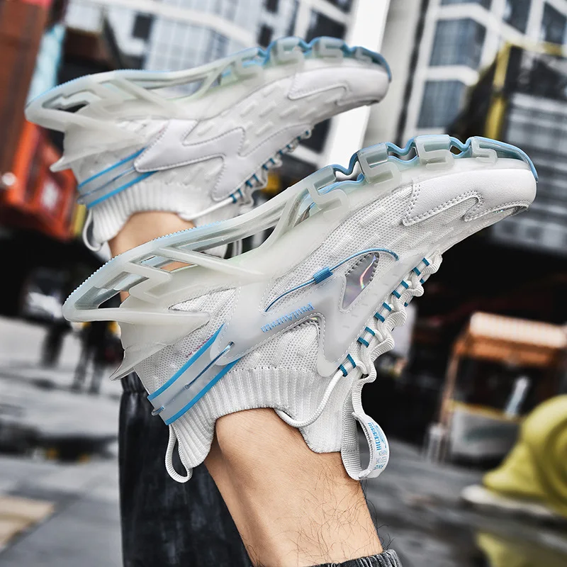 Оптовая продажа, спортивные мужские кроссовки XRH, мужские кроссовки с индивидуальным дизайном, сетчатые дышащие кроссовки с подошвой из ТПУ, легкая спортивная мужская обувь