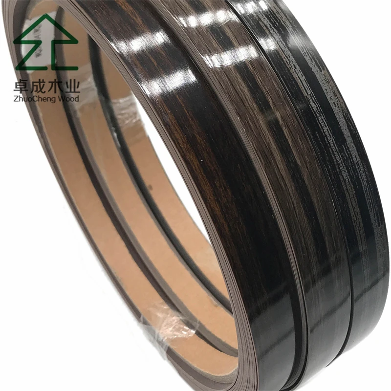 Decorative Door Mdf Melamine board 2mm Kitchen Cabinet Pvc Edging Strip