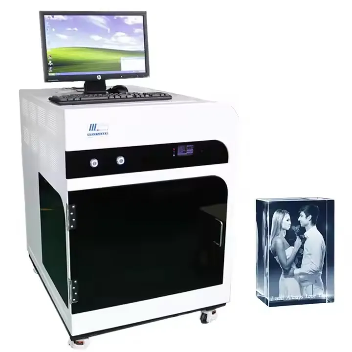 3D кристаллическая подповерхностная лазерная гравировка серии высокоточных архитектурных моделей сувенирных украшений