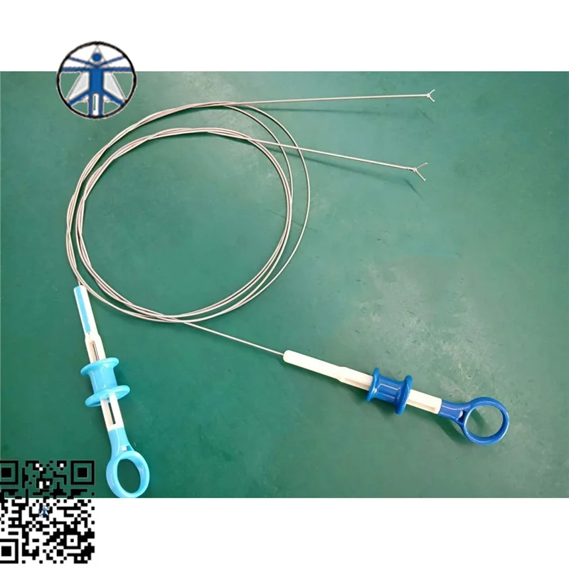 2.3mm disposable endoscopic alligator forceps Gastroscope, bronchoscope, rhino-pharyngoscope