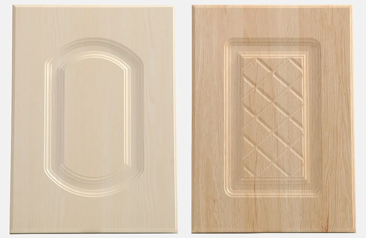 cabinet door pvc covered  mdf  door for  kitchen cabinet