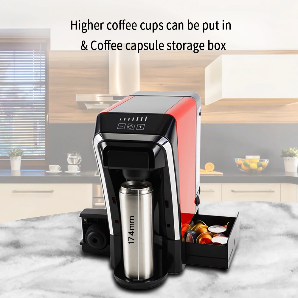 Wholesale High Quality 5in1 Multifunctional NES capsule and dolce gusto home coffee maker machine