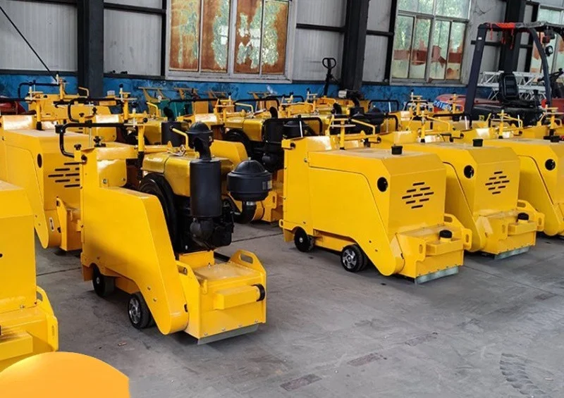 Electric Milling Machine Self-propelled Gasoline Ground Pulling Machine Concrete Surface Renovation