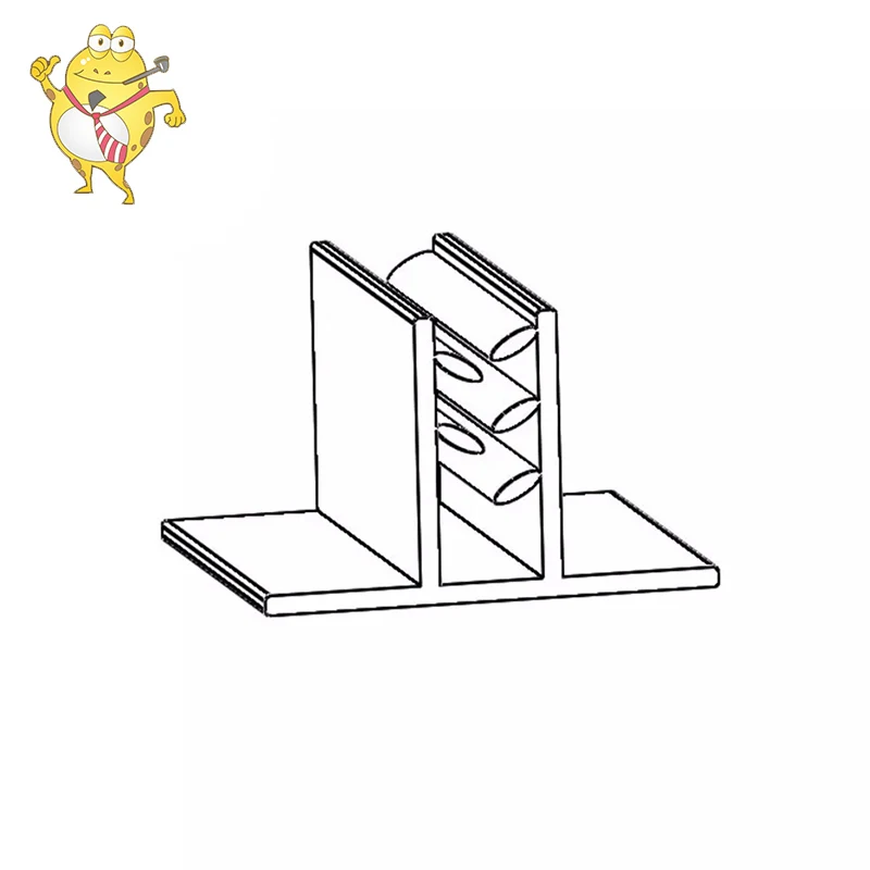 LAOHAMA PVC Clear  Menu Card Label Holder Display Sign Holder