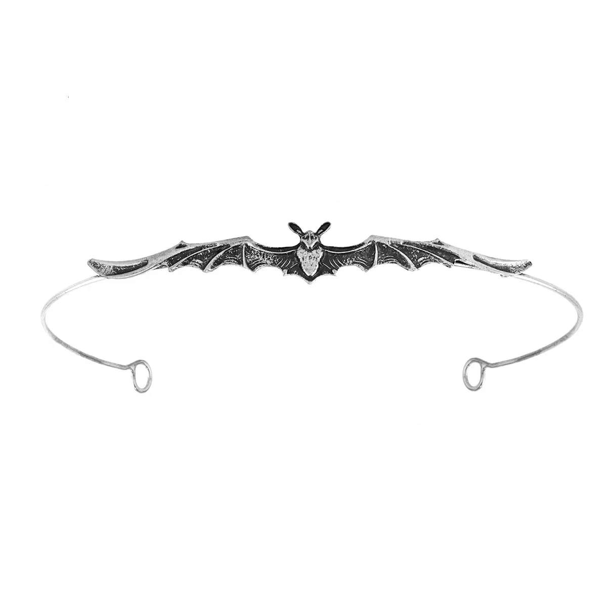 Headband Halloween Bat Hair Crown Women Cosplay Head Party Gothic Headdress Headpiece Elf Hoop Headwear Tiara For Party Decor