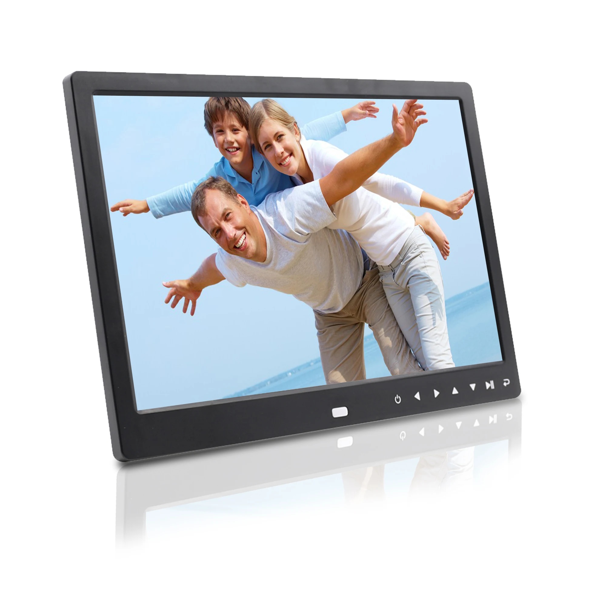 chinese hd sex digital player auto loop play video 12v black white lcd digital photo frame