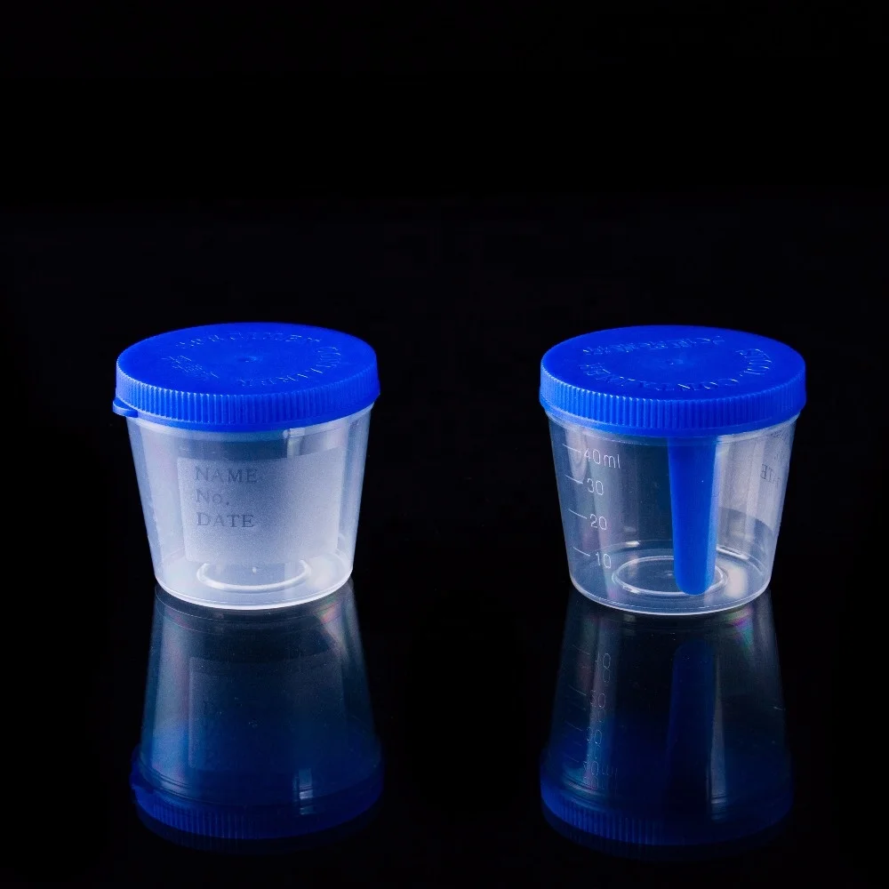 Test Cup 120ml Plastic Urine Container Specimen Urine Collection Container Urine Collection Cup