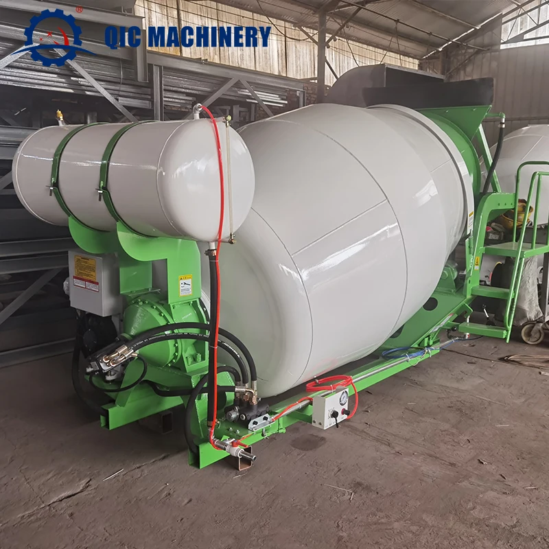 Small 1.5 cubic meters rotating concrete mixing drums for sale Easy to use in China