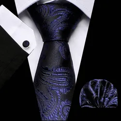 Guangzhou latest fashion Low MOQ 18 color stock neck tie for man woven 100% silk neck tie sets with box