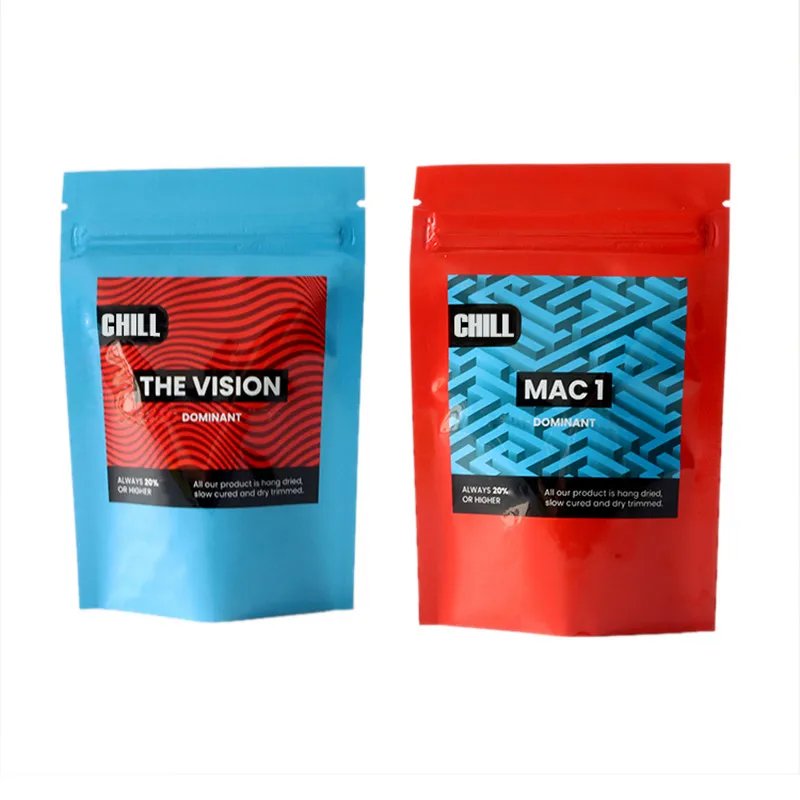 Aluminium foil child resistant zipper 3.5 mylar bags 7g 14g 1lb child proof ziplock stand up pouch 1 pond mylar bags