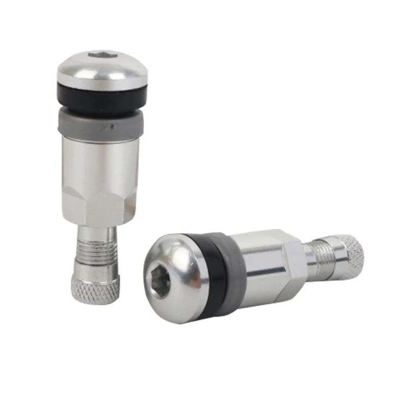 Aluminum Car Tire Valve Stem Caps Explosion Proof Tubeless Tpms Valves