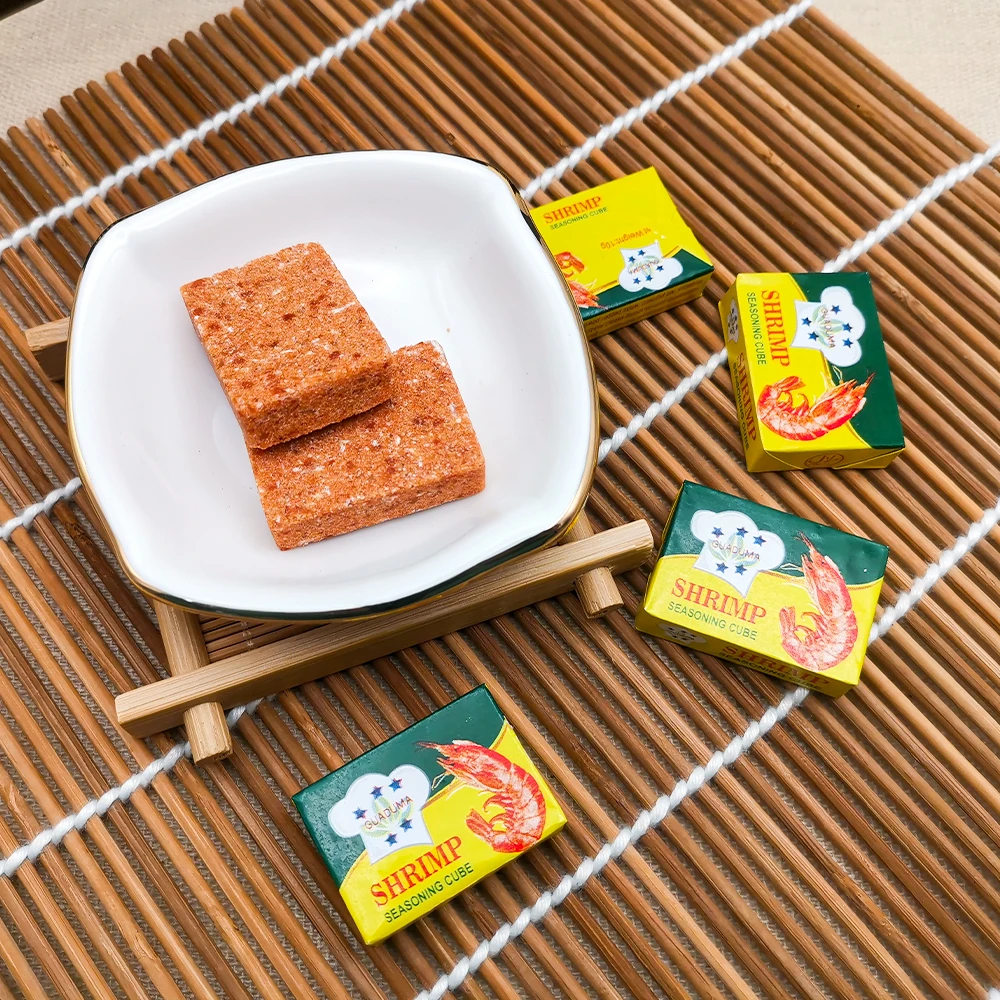 Shrimp Cube Seasoning Cube Cooking Seasoning Seafood Bouillon Seasoning for Africa