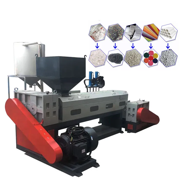 Plastic Granulators Plastic Granules Machine Hdpe Scrap Pelletizing Machine