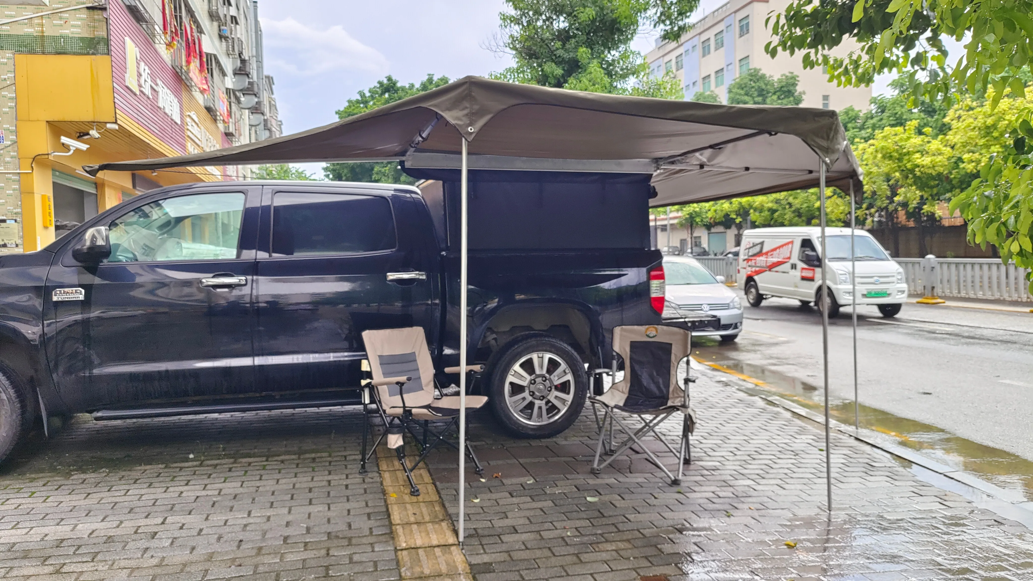 270 Degree Foxwing Car Side Awning SUV Truck  Camping Outdoor  Roof  Retractable Awn