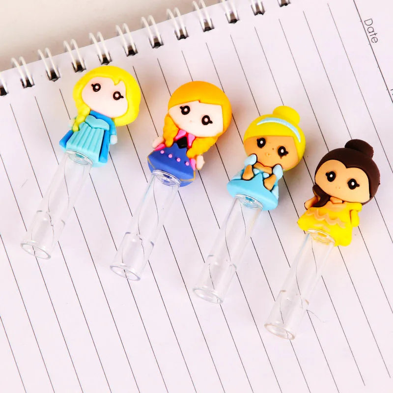 Princess girls pencil cheap factory wholesale plastic bullet pencils