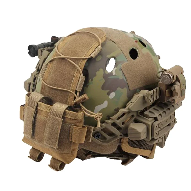Bucksgear Factory wholesale MK2 Battery pouch outdoor army fans paintball military tactical helmet pouch battery