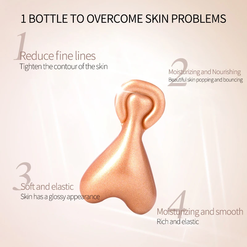 TEIENER OEM ODM Anti-Aging Fullerene face capsules Serum Collagen Whitening Anti-Wrinkle Moisturizing Facial Essence