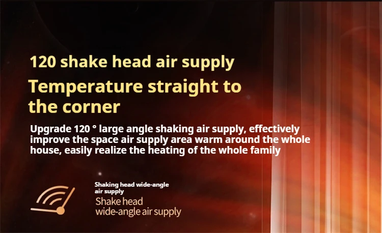 New Product Small Electric Space Heater Ceramic Space Heater Portable Heater Fan for Office Overheat Protection