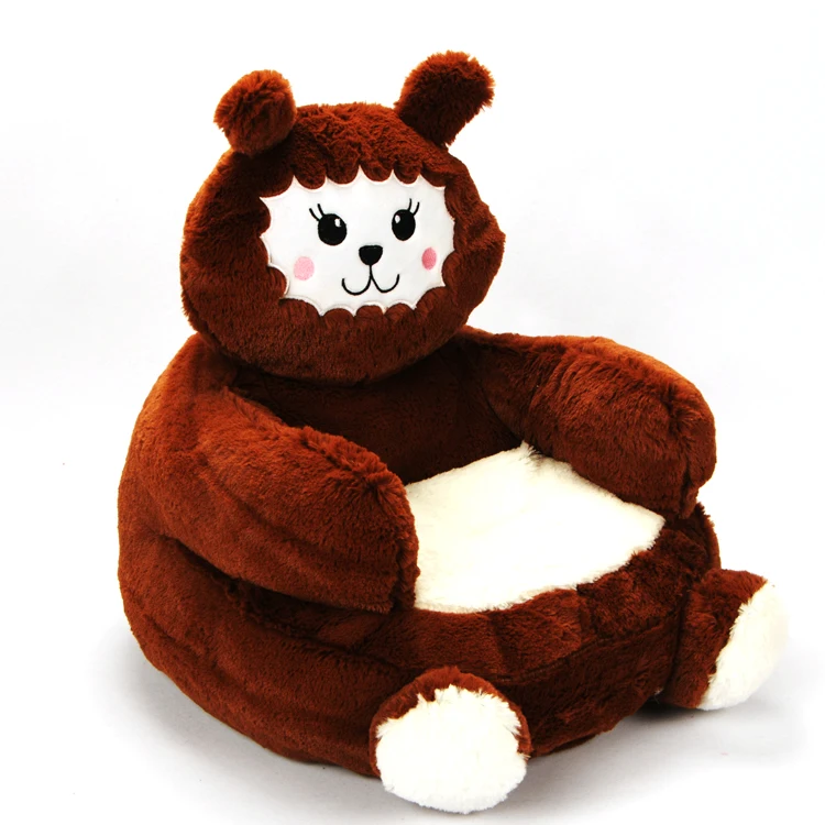 New Arrival Soft Baby Sofa Chair New Lovely oekotex bsci Plush Animal Sofa Chair