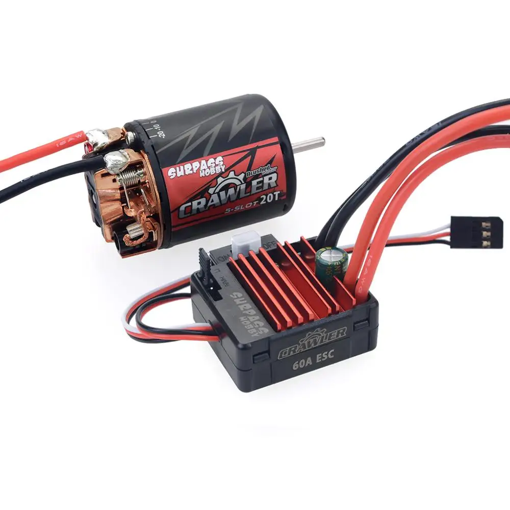 motor 540 for radio control toys remote control car electric motor kit for car engine toy parts 60A brushed ESC