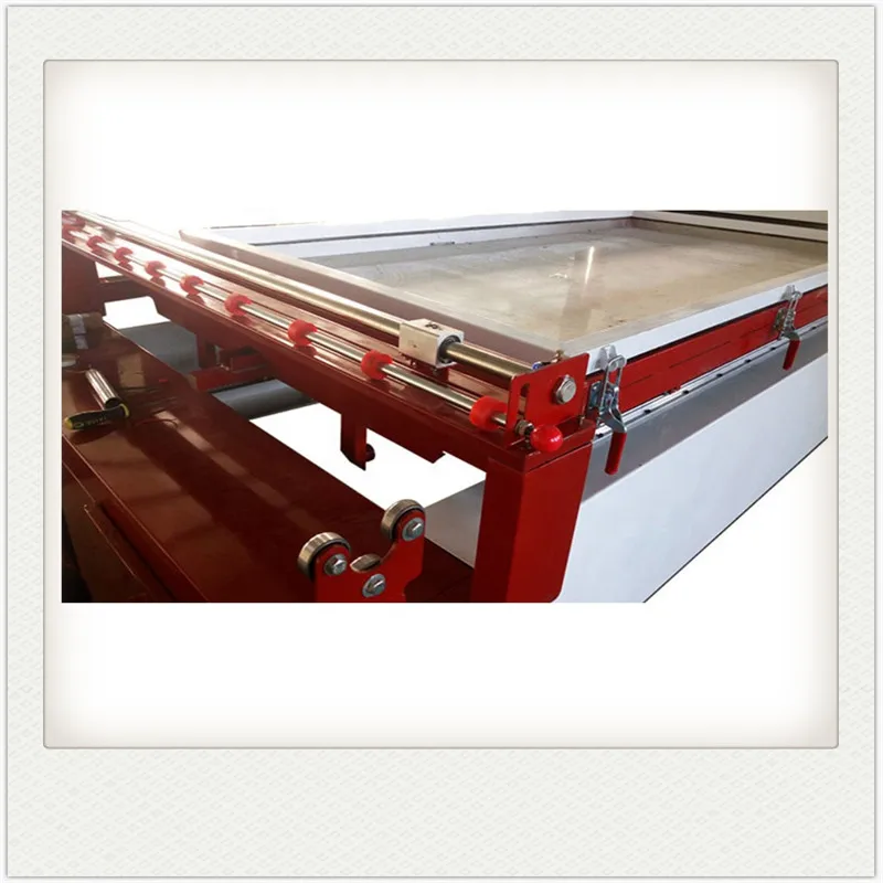 
AUTO PVC film Vacuum membrane laminating press machine for the MDF door making II 