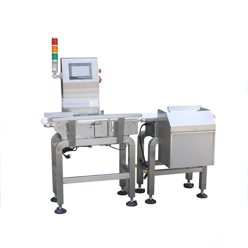 Высокая скорость ленточный конвейер проверить Weigher машина посылка
