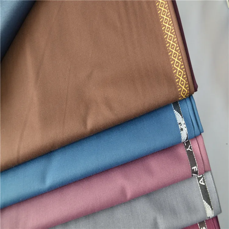 TR 80/20 210-220g/m Toyobo Soft Arabic Thobe Fabric Polyester Viscose Fabric For Men Suit